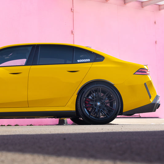 Upgrade Your BMW M5C M5 G90 2024-ON with Aftermarket Parts - A Style Side Skirts Carbon Fiber from SOOQOO USA