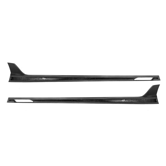 Upgrade Your BMW M5C M5 G90 2024-ON with Aftermarket Parts - B Style Side Skirts Carbon Fiber from SOOQOO USA