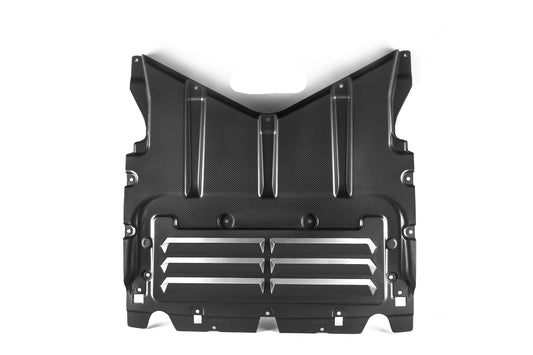 Upgrade Your BMW M5C M5 G90 2024-ON with Aftermarket Parts - Skid Plate Underboard Undertray Carbon Fiber from SOOQOO USA