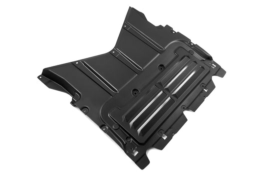 Upgrade Your BMW M5C M5 G90 2024-ON with Aftermarket Parts - Skid Plate Underboard Undertray Carbon Fiber from SOOQOO USA