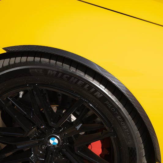 Upgrade Your BMW M5C M5 G90 2024-ON with Aftermarket Parts - Wheel Arches Carbon Fiber from SOOQOO USA