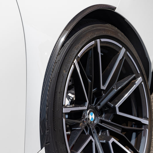 Upgrade Your BMW M5C M5 G90 2024-ON with Aftermarket Parts - Wheel Arches Carbon Fiber from SOOQOO USA