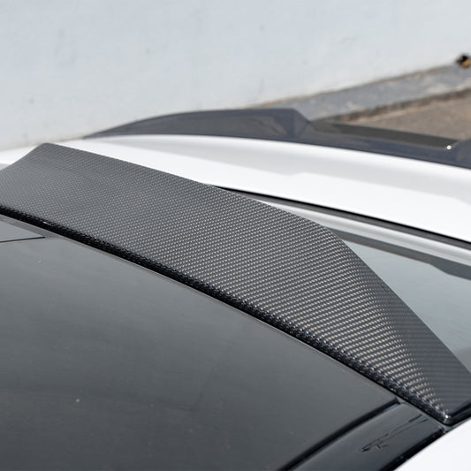 BMW M5C M5 G90 2024-ON & i5 xDrive40 G60 G61 2024-ON & 5 Series G60 G61 2024-ON with Aftermarket Parts - Rear Roof Spoiler Carbon Fiber from SOOQOO USA