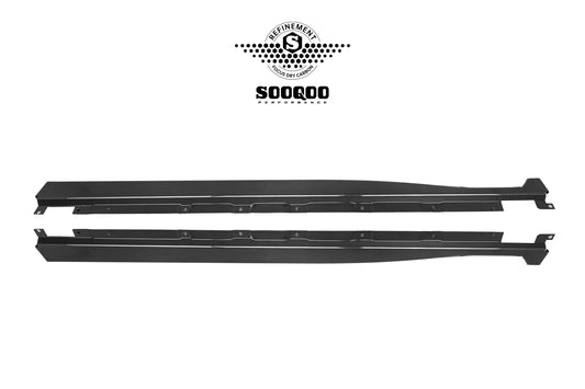 BMW X3 M50i/30i xDrive G45 2025-ON with Aftermarket Parts - Side Skirts Dry Pre-preg Carbon Fiber from SOOQOO USA