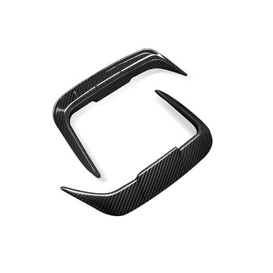 BMW X3M X3MC F97 LCI 2022 2023 2024 with Aftermarket?Parts - Rear Canards?Carbon Fiber from SOOQOO USA