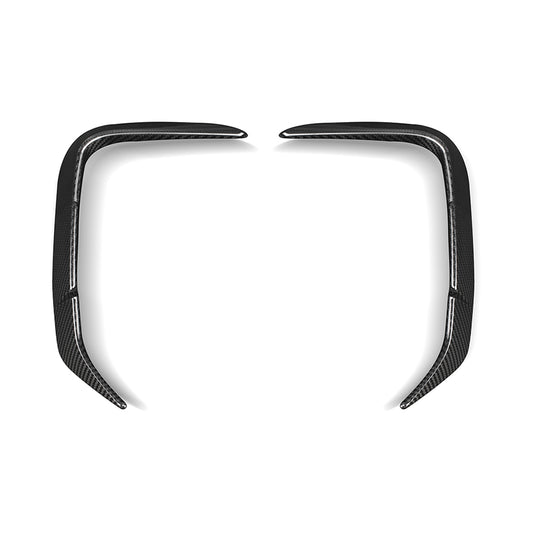 BMW X3M X3MC F97 LCI 2022 2023 2024 with Aftermarket?Parts - Rear Canards?Carbon Fiber from SOOQOO USA
