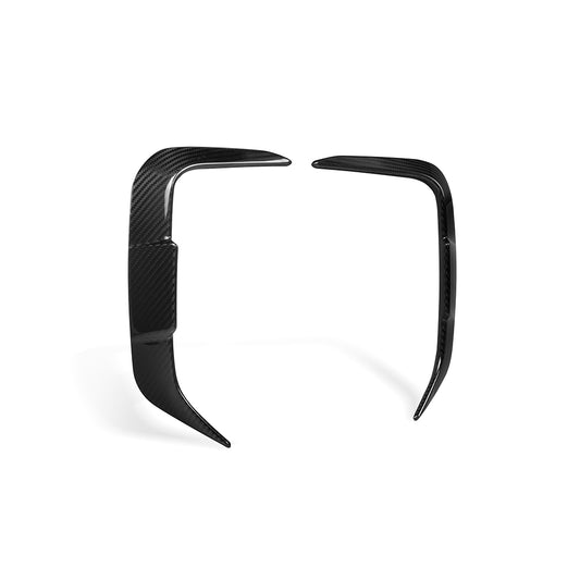 BMW X3M X3MC F97 LCI 2022 2023 2024 with Aftermarket?Parts - Rear Canards?Carbon Fiber from SOOQOO USA