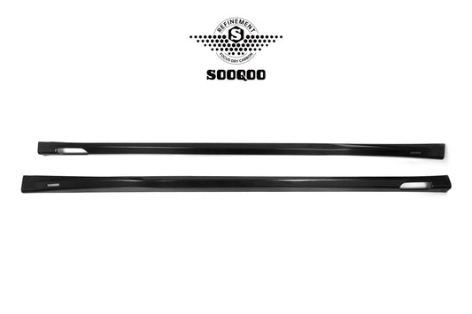 BMW X3M X3MC F97 LCI 2022-ON &?IX3 BEV G08 LCI 2022-ON with Aftermarket Parts - Side Skirts Pre-preg Carbon Fiber from SOOQOO USA