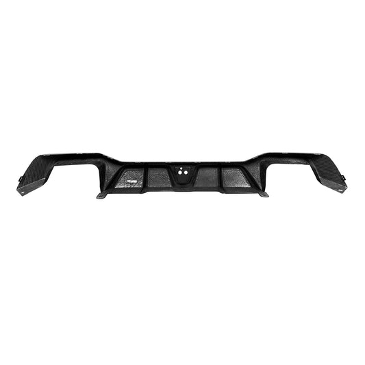 BMW X4M X4MC F98 LCI 2022-ON with Aftermarket Parts - Rear Diffuser Carbon Fiber from SOOQOO USA