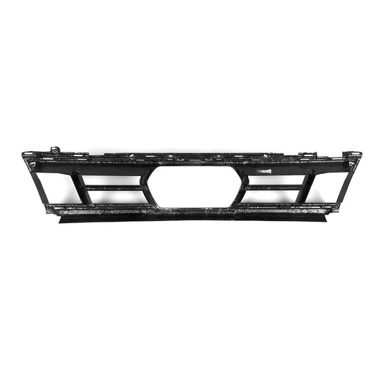 BMW X5 M60i s/x Drive 40i xDrive 50e G05 LCI 2024-ON with Aftermarket Parts - Front Bumper Center Intake Vent Valences Trim?Carbon Fiber from SOOQOO USA