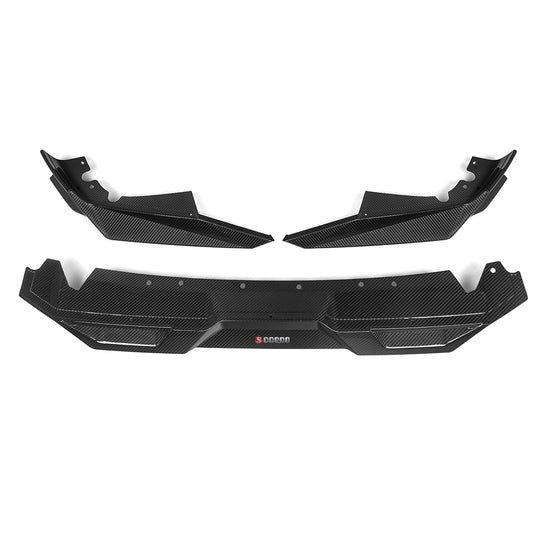 BMW X5M X5MC F95 LCI 2024-ON with Aftermarket Parts - Front Lip?Carbon Fiber from SOOQOO USA