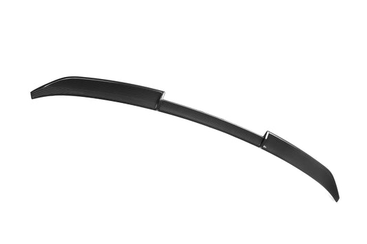 BMW X6 M60i M50i s/x Drive40/e G06 (Fits Both Pre-LCI & LCI) 2020-ON & X6M X6MC F96 (Fits Both Pre-LCI & LCI) 2020-ON with Aftermarket Parts - MP Style Rear Lip Spoiler Carbon Fiber from SOOQOO USA