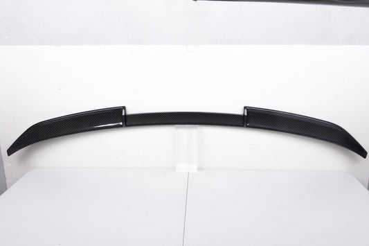 BMW X6 M60i M50i s/x Drive40/e G06 (Fits Both Pre-LCI & LCI) 2020-ON & X6M X6MC F96 (Fits Both Pre-LCI & LCI) 2020-ON with Aftermarket Parts - MP Style Rear Lip Spoiler Carbon Fiber from SOOQOO USA