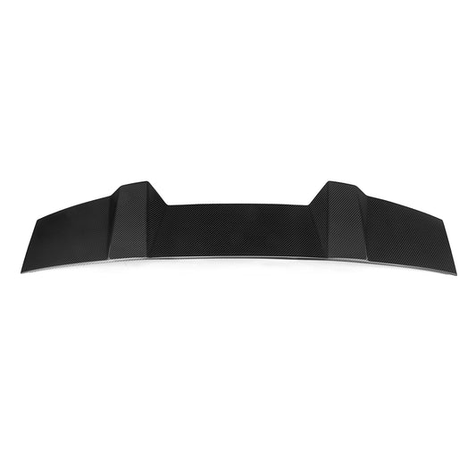BMW X6 M60I xDrive40i G06 (Fits Pre-LCI & LCI) 2020-ON & X6M X6MC F96 (Fits Pre-LCI & LCI) 2020-ON with Aftermarket Parts - Rear Roof Spoiler Carbon Fiber from SOOQOO USA