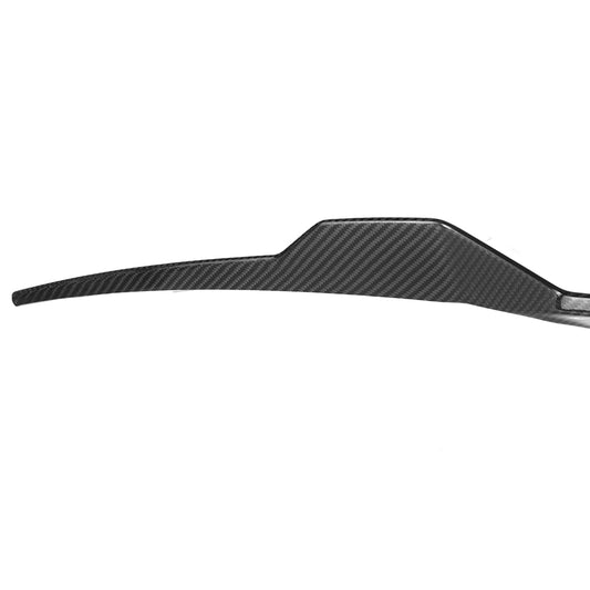 BMW X6 M60I xDrive40i G06 (Fits Pre-LCI & LCI) 2020-ON & X6M X6MC F96 (Fits Pre-LCI & LCI) 2020-ON with Aftermarket Parts - Rear Roof Spoiler Carbon Fiber from SOOQOO USA