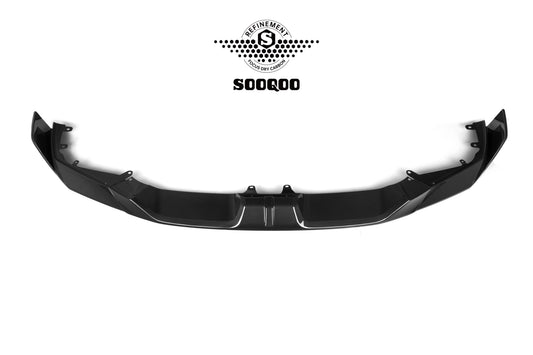 BMW X6M X6MC F96 LCI 2024-ON with Aftermarket Parts - Front Lip Dry Pre-preg Carbon Fiber from SOOQOO USA