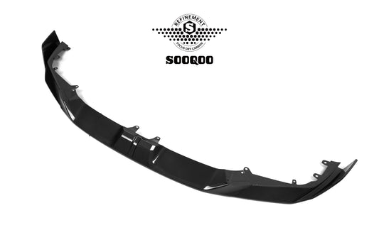 BMW X6M X6MC F96 LCI 2024-ON with Aftermarket Parts - Front Lip Dry Pre-preg Carbon Fiber from SOOQOO USA