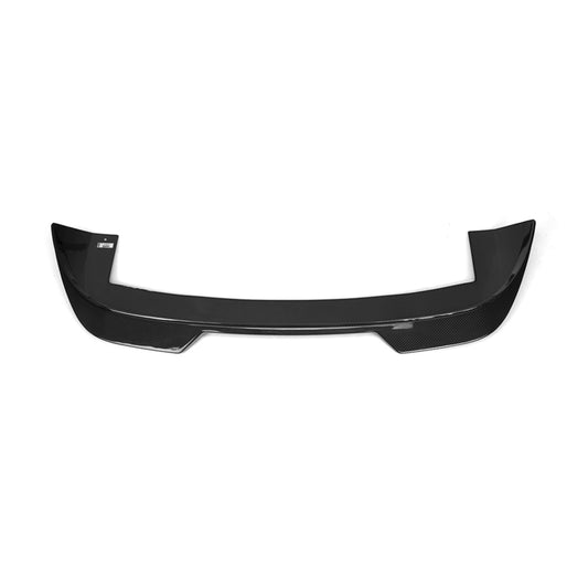 BMW X7 Base xDrive40i 50i M50i M60i ALPINA XB7 (Fits Both Pre-LCI & LCI) G07 2019-ON with Aftermarket Parts - Rear Roof Spoiler Dry Pre-preg Carbon Fiber from SOOQOO USA