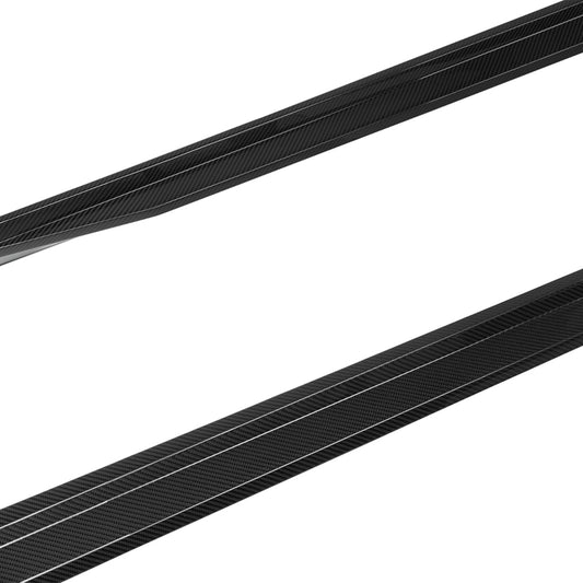 BMW X7 xDrive40i M60i ALPINA XB7 LCI G07 2023-ON with Aftermarket Parts - Side Skirts Dry Pre-preg Carbon Fiber from SOOQOO USA