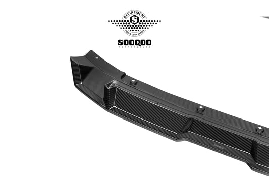 BMW XM G09 2023-ON with Aftermarket Parts - Front Lip Dry Pre-preg Carbon Fiber from SOOQOO USA