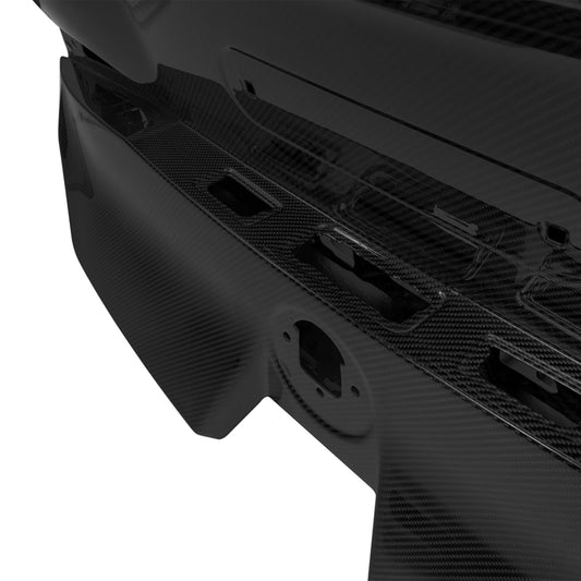 BMW M4 G82 2021-ON & 4 Series G22 430i M440i 2020-ON with Aftermarket Parts - V1 Rear Trunk Dry Pre-preg Carbon Fiber from SOOQOO USA