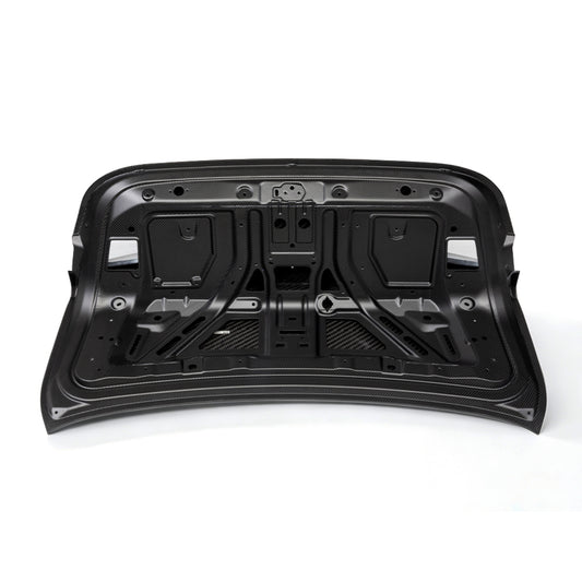 BMW M4 G82 2021-ON & 4 Series G22 430i M440i 2020-ON with Aftermarket Parts - V2 Rear Trunk FRP from SOOQOO USA