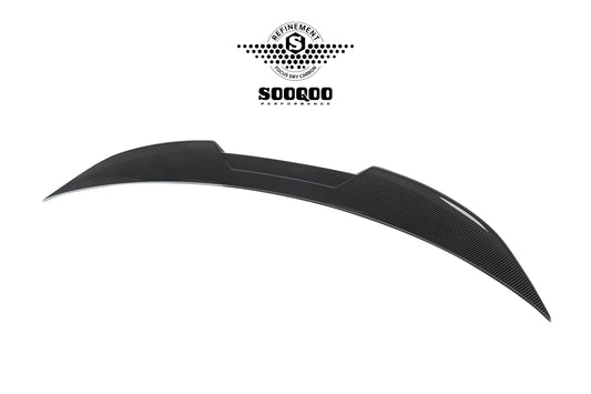 Mercedes Benz CLE-Class AMG CLE 53 / 450 / 300 C236 2024-ON with Aftermarket Parts - Rear Lip Spoiler Dry Pre-preg Carbon Fiber from SOOQOO USA