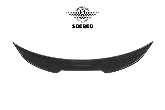 Mercedes Benz CLE-Class AMG CLE 53 / 450 / 300 C236 2024-ON with Aftermarket Parts - Rear Lip Spoiler Dry Pre-preg Carbon Fiber from SOOQOO USA