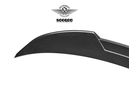 Mercedes Benz CLE-Class AMG CLE 53 / 450 / 300 C236 2024-ON with Aftermarket Parts - Rear Lip Spoiler Dry Pre-preg Carbon Fiber from SOOQOO USA