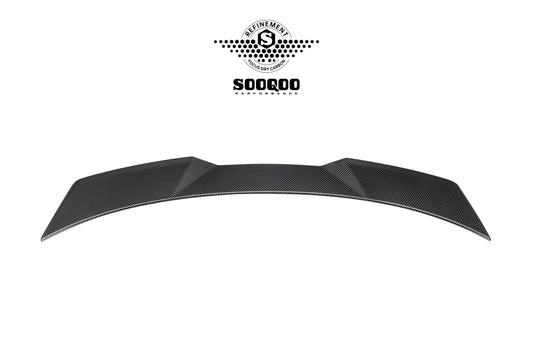 Mercedes Benz CLE-Class AMG CLE 53 / 450 / 300 C236 2024-ON with Aftermarket Parts - Rear Roof Spoiler Dry Pre-preg Carbon Fiber from SOOQOO USA