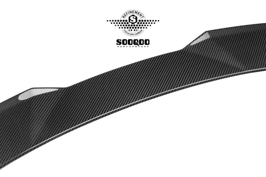 Mercedes Benz CLE-Class AMG CLE 53 / 450 / 300 C236 2024-ON with Aftermarket Parts - Rear Roof Spoiler Dry Pre-preg Carbon Fiber from SOOQOO USA