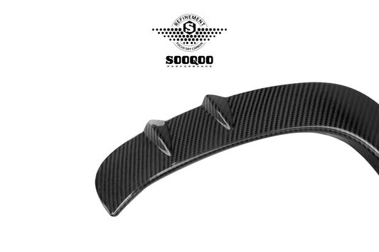 Mercedes Benz CLE-Class AMG CLE 53 C236 A236 2024-ON with Aftermarket Parts - Front Canards Dry Pre-preg Carbon Fiber from SOOQOO USA