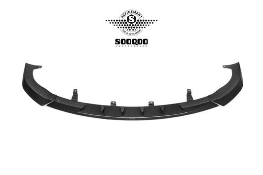 Mercedes Benz CLE-Class AMG CLE 53 C236 A236 2024-ON with Aftermarket Parts - Front Lip Dry Pre-preg Carbon Fiber from SOOQOO USA
