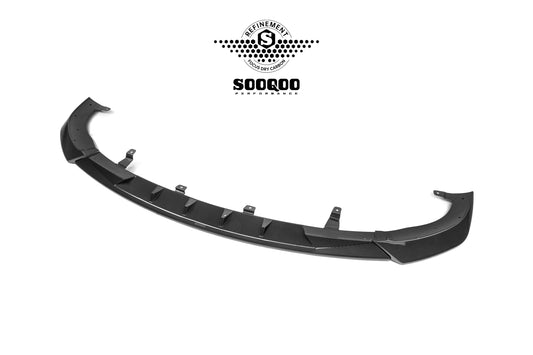 Mercedes Benz CLE-Class AMG CLE 53 C236 A236 2024-ON with Aftermarket Parts - Front Lip Dry Pre-preg Carbon Fiber from SOOQOO USA