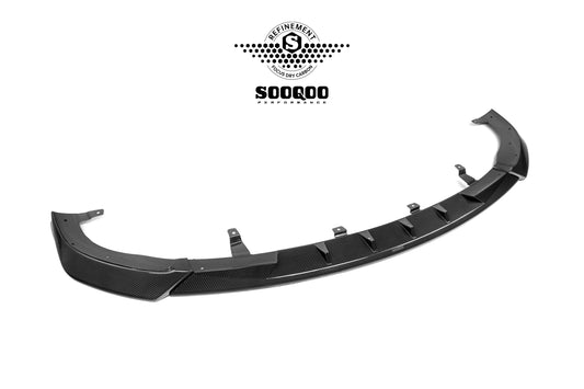 Mercedes Benz CLE-Class AMG CLE 53 C236 A236 2024-ON with Aftermarket Parts - Front Lip Dry Pre-preg Carbon Fiber from SOOQOO USA