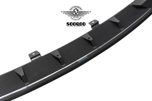Mercedes Benz CLE-Class AMG CLE 53 C236 A236 2024-ON with Aftermarket Parts - Front Lip Dry Pre-preg Carbon Fiber from SOOQOO USA