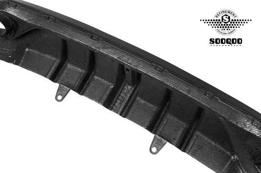 Mercedes Benz CLE-Class AMG CLE 53 / 450 / 300 C236 A236 2024-ON with Aftermarket Parts - With Light Rear Diffuser Dry Pre-preg Carbon Fiber from SOOQOO USA