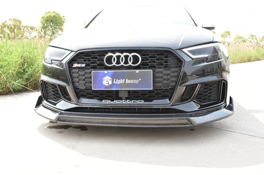 SPECTER PLUS V2 Front Lip for Audi RS3 8V.5 2018-2020 Carbon Fiber/FRP