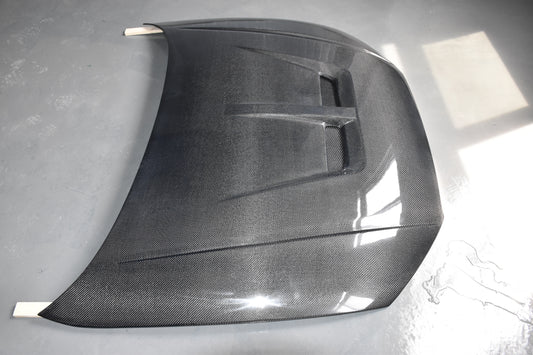 Audi RS3 8V.5 2018 2019 2020 with Aftermarket Parts - Hood Carbon Fiber / FRP from SPECTER PLUS