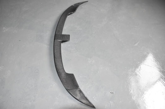 Audi RS3 S3 A3 8V/8V.5 2014 2015 2016 2017 2018 2019 2020 with Aftermarket Parts - Rear Lip Spoiler Carbon Fiber / FRP from SPECTER PLUS