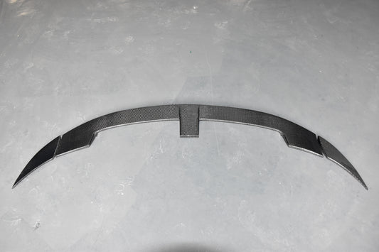 Audi RS3 S3 A3 8V/8V.5 2014 2015 2016 2017 2018 2019 2020 with Aftermarket Parts - Rear Lip Spoiler Carbon Fiber / FRP from SPECTER PLUS