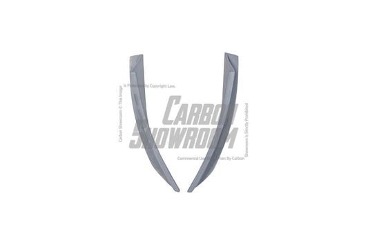 Chevrolet Camaro 6th Gen ZL1 Z/28 2SS 1SS 3LT 2LT 1LT 2LS 1LS 2015 2016 2017 2018 2019 2020 2021 2022 2023 2024 with Aftermarket Parts - Front Canards Carbon Fiber/FRP from SPECTER PLUS