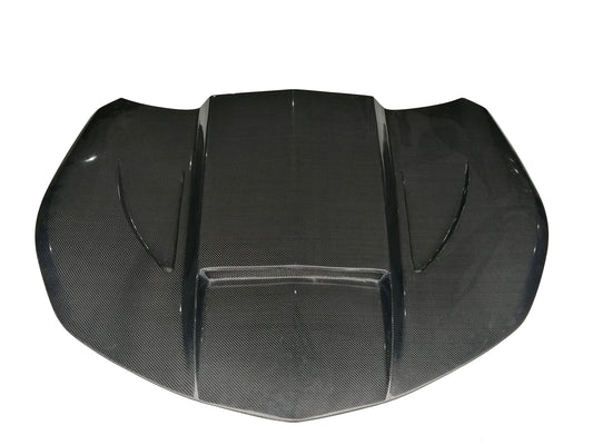 Chevrolet Camaro 6th Gen ZL1 Z/28 2SS 1SS 3LT 2LT 1LT 2LS 1LS 2015 2016 2017 2018 2019 2020 2021 2022 2023 2024 with Aftermarket Parts - Hood Carbon Fiber/FRP from SPECTER PLUS