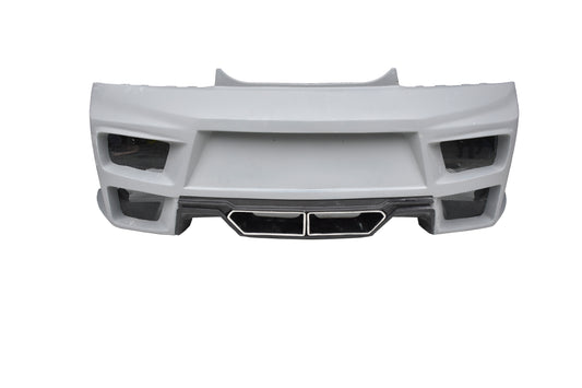 Chevrolet Camaro 6th Gen ZL1 Z/28 2SS 1SS 3LT 2LT 1LT 2LS 1LS 2015 2016 2017 2018 2019 2020 2021 2022 2023 2024 with Aftermarket Parts - Rear Bumper Carbon Fiber/FRP from SPECTER PLUS
