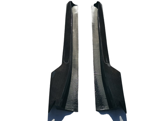Chevrolet Camaro 6th Gen ZL1 Z/28 2SS 1SS 3LT 2LT 1LT 2LS 1LS 2015 2016 2017 2018 2019 2020 2021 2022 2023 2024 with Aftermarket Parts - Side Skirts Carbon Fiber/FRP from SPECTER PLUS