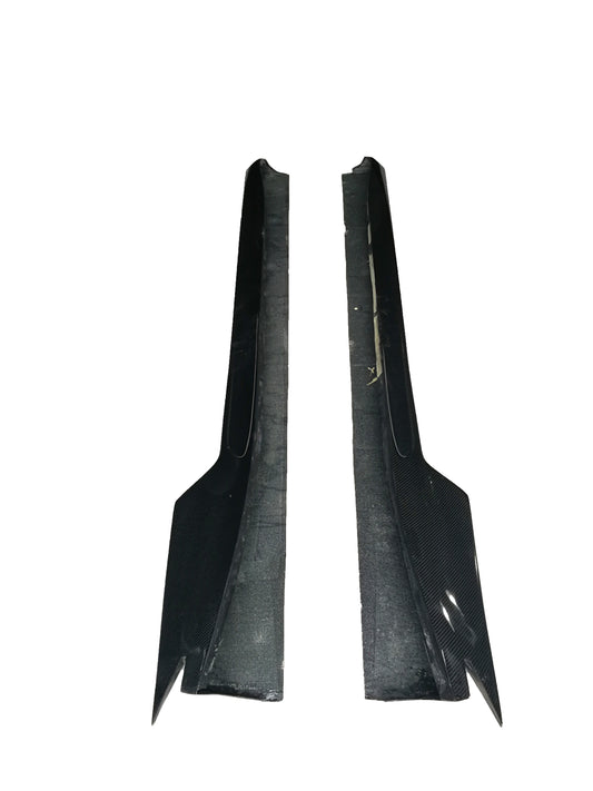Chevrolet Camaro 6th Gen ZL1 Z/28 2SS 1SS 3LT 2LT 1LT 2LS 1LS 2015 2016 2017 2018 2019 2020 2021 2022 2023 2024 with Aftermarket Parts - Side Skirts Carbon Fiber/FRP from SPECTER PLUS