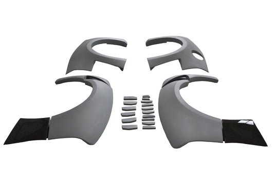 Chevrolet Camaro 6th Gen ZL1 Z/28 2SS 1SS 3LT 2LT 1LT 2LS 1LS 2015 2016 2017 2018 2019 2020 2021 2022 2023 2024 with Aftermarket Parts - Widebody Fender Flares Carbon Fiber/FRP from SPECTER PLUS