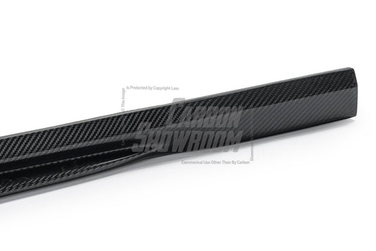 Porsche Cayenne 9Y0 9Y3 2018-ON with Aftermarket Parts - Side Skirts Pre-preg Carbon Fiber from TAKD Carbon