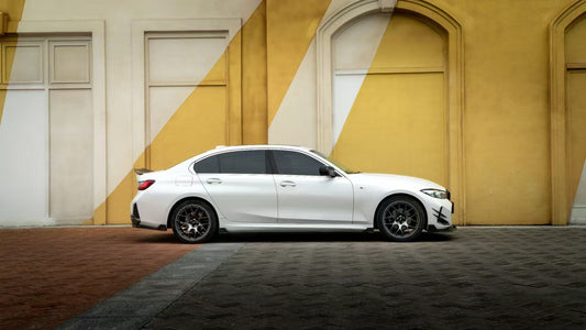 TAKD Carbon Fiber Side Skirts Ver.3 for BMW 3 Series G20 330i M340i 2019-ON - Performance SpeedShop