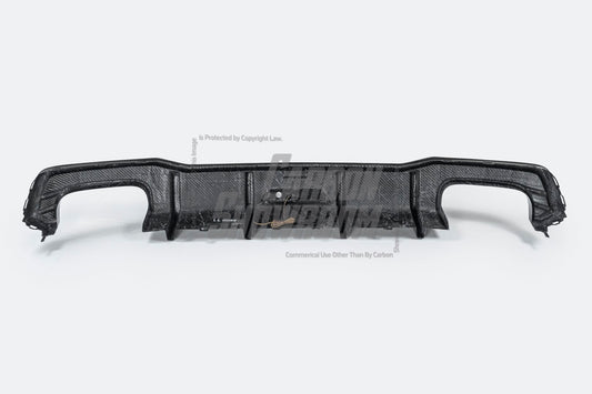 TAKD Carbon Rear Diffuser for Audi A7 S-Line & S7 C8 2018-ON Carbon Fiber